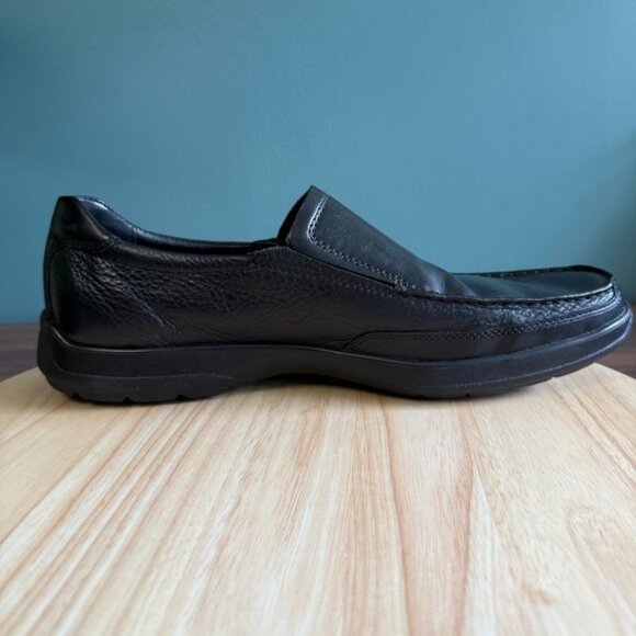 Bostonian Jolliet Mens Black Leather Loafers Size 13 M Duralite - Picture 5 of 9